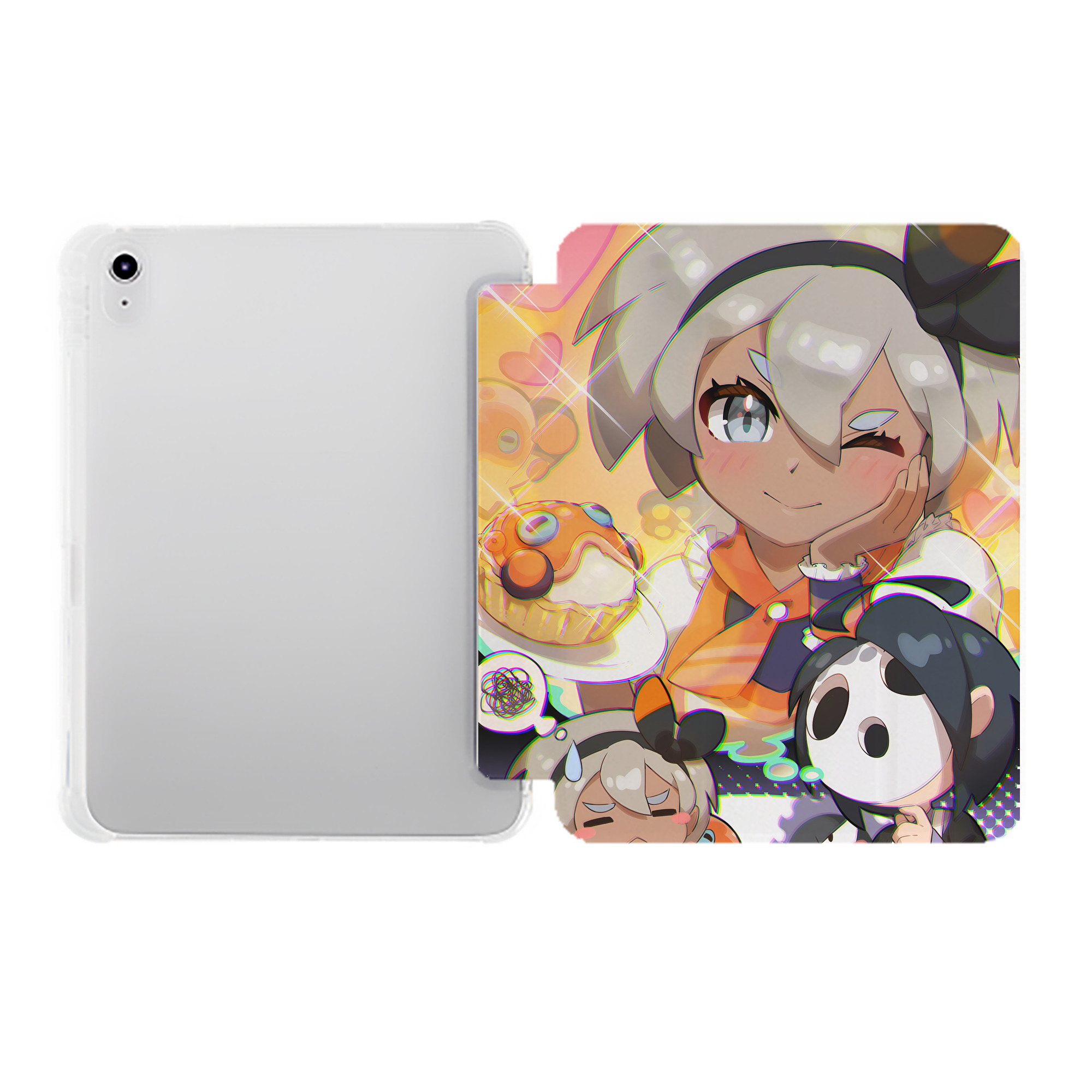 （画像用） ポケットモンスター Pokémon IPad ケース ペン収納付き 三つ折りスタンド PUレザー×シリコン 対応機種9.5/10.5/10.9インチ